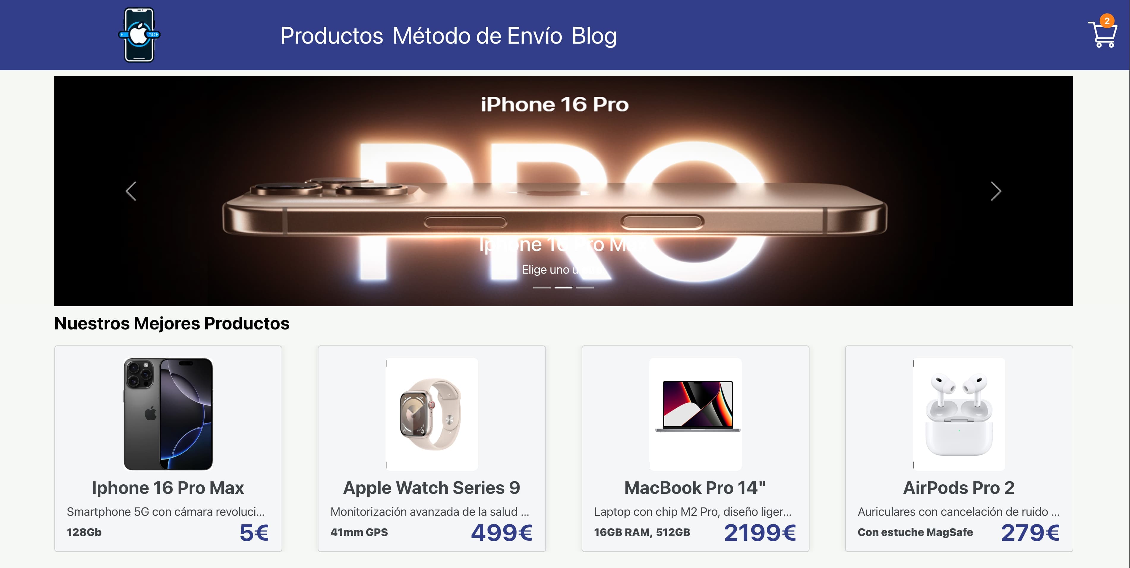 Tienda Angular 19