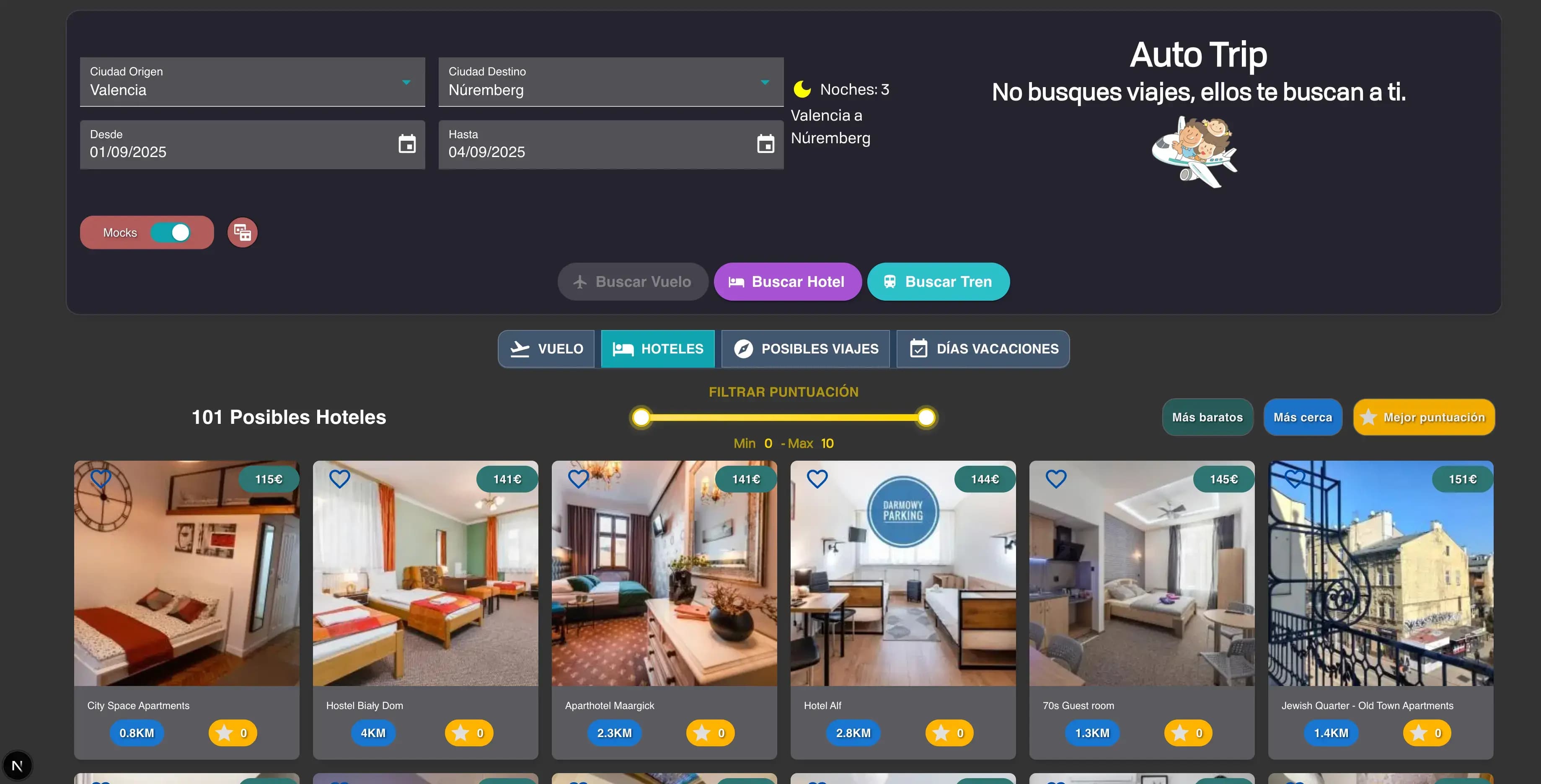 Busca vuelos y hoteles